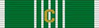 Army Commendation Ribbon avec "C" Device
