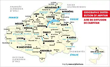 Image illustrative de l’article Francoprovençal