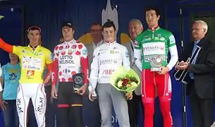 Les porteurs de maillots.