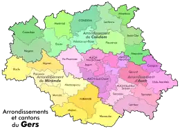 Cantons du Gers