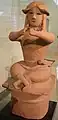 Haniwa d'homme armé, VIe siècle, LACMA.