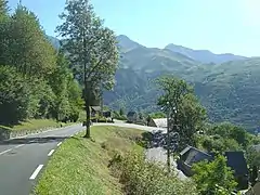 L'épingle de Loudervielle à 1&nbsp;157&nbsp;m d'altitude.