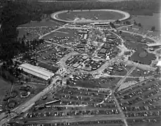 Le complexe en 1952.
