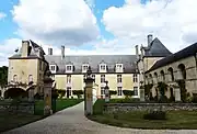 La façade sud.