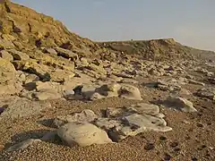 Le Cran Poulet ou Cran de la Vierge à Audinghen.