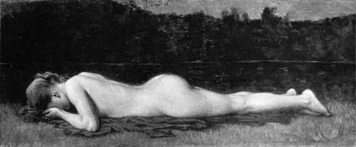 Remords, Salon de 1885, localisation inconnue.