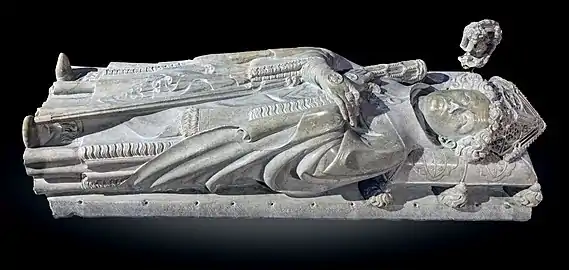 Gisant de Jean Tissandier