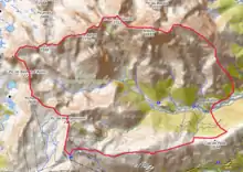 Carte topographique