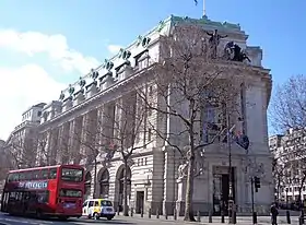 Vue de la mission diplomatique
