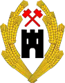 Armoiries de la première république d'Autriche entre 1918 et 1919.