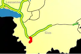 Image illustrative de l’article Autoroute A21 (Suisse)