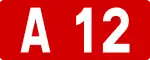 Cartouche de la route