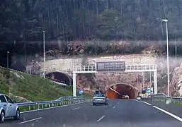 Tunnel de Las Caldas.