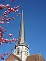 Le clocher tors de l'église Notre-Dame.