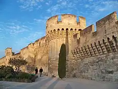 Remparts de l'Oulle avec leurs tours