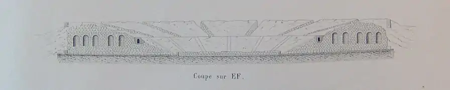 Théâtre d'Autun, détail de la planche no&nbsp;19.