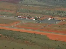 Vue de l'aéroport.