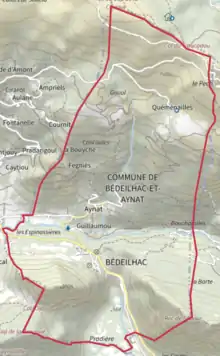 Carte topographique