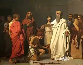 Samuel sacrant David (1842).Columbus, museum of Arts.