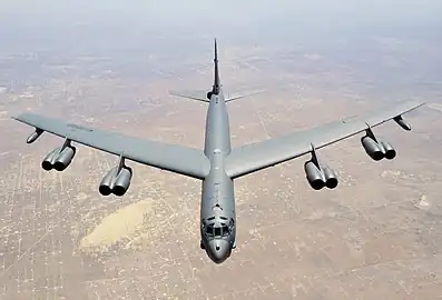 Boeing B-52 Stratofortress attribuée à la 307th Bomb Wing&nbsp;(en).