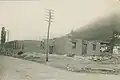 La construction du théâtre en 1943