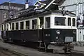 BDe 4/4 25 attendant le départ à l'ancienne gare de Lausanne-Chauderon en 1968.