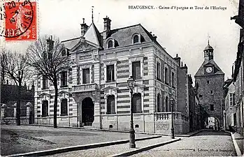 Carte postale représentant le bâtiment au début du XXe&nbsp;siècle.
