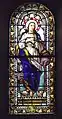 Vitrail. L'Assomption de Marie.