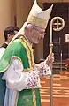 Père Guido durant une liturgie à Cremone, 13 janvier 2024.