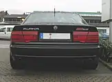 Alpina B12 5.0, vue arrière.