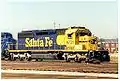 L'EMD SD40-2 #6371 de la BNSF