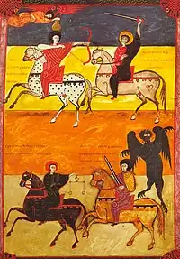 Beatus de Facundus, f°135 Les 4 Cavaliers