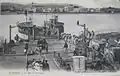 Bac de Bizerte accostant à Zarzouna, 1910.
