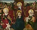 Derick Baegert, Sainte famille, fin du XVe&nbsp;siècle [123].