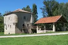 Le moulin sur le Dropt (août&nbsp;2011)