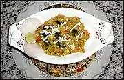 Baingan bharta.