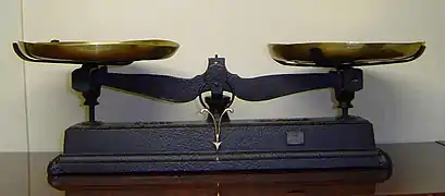 Balance Roberval v. 1800