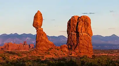 Balanced Rock, dans le parc national des Arches.