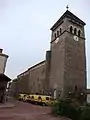 L'église côté tour.