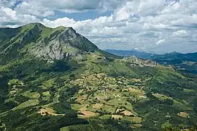 La montagne Balerdi.