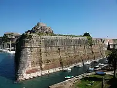 Partie nord de la Contrafossa.