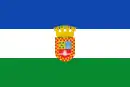 Drapeau de Santa Juanaville et commune du Chili