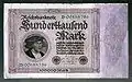 100 000 marks (février 1923)