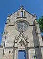 Façade d'une chapelle.