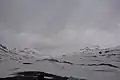 Vue du Bara-lacha La sous la neige.