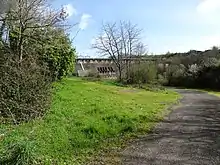 Barrage du Marillet en rive droite avec ses vannes et siphons