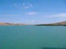 Vue du réservoir.