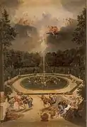 Le bosquet de l'Encelade