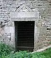 Détail de l'entrée.