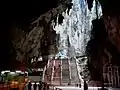 Intérieur de la grotte
